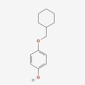 molecular formula C13H18O2 B1461534 4-环己基甲氧基苯酚 CAS No. 215865-15-9