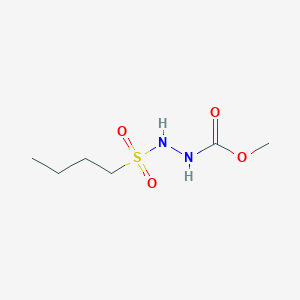 Methyl 2-(butane-1-sulfonyl)hydrazine-1-carboxylate