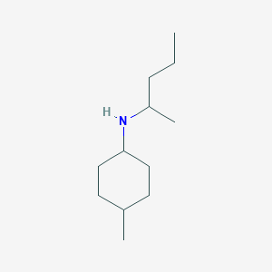 molecular formula C12H25N B1461537 (1r,4r)-4-methyl-N-(pentan-2-yl)cyclohexan-1-amine CAS No. 1592008-12-2