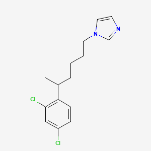 1-[5-(2,4-Dichlorophenyl)hexyl]-1H-imidazole