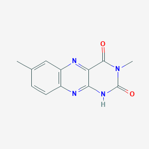 3,7-dimethyl-1H-benzo[g]pteridine-2,4-dione