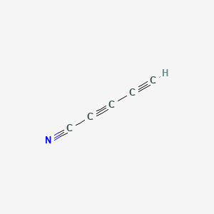 molecular formula C5HN B14615423 Cyanobutadiene CAS No. 59866-32-9