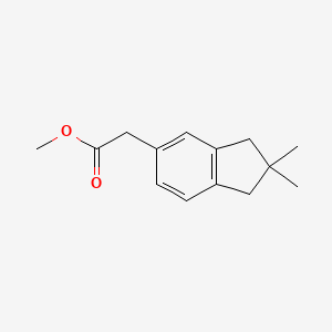 Methyl (2,2-dimethyl-2,3-dihydro-1H-inden-5-yl)acetate