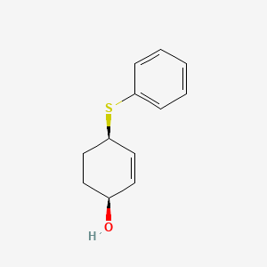 (1S,4R)-4-(Phenylsulfanyl)cyclohex-2-en-1-ol