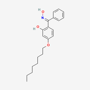 2-[(E)-N-hydroxy-C-phenylcarbonimidoyl]-5-octoxyphenol