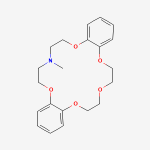 19-Methyl-6,7,9,10,18,19,20,21-octahydro-17h-dibenzo[b,k][1,4,7,10,13,16]pentaoxazacyclooctadecine