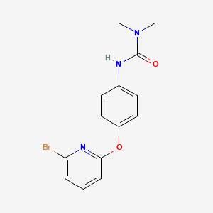 N'-{4-[(6-Bromopyridin-2-yl)oxy]phenyl}-N,N-dimethylurea