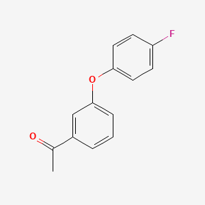 1-[3-(4-Fluorophenoxy)phenyl]ethan-1-one