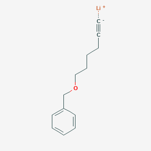 lithium;hex-5-ynoxymethylbenzene