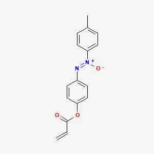 4-[(Z)-(4-Methylphenyl)-ONN-azoxy]phenyl prop-2-enoate