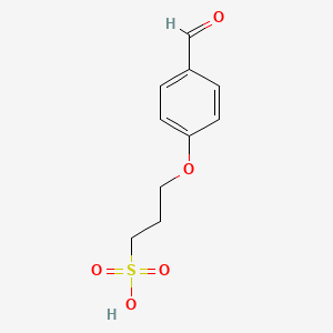 3-(4-Formylphenoxy)propane-1-sulfonic acid