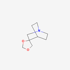 Spiro[4-azabicyclo[2.2.2]octane-2,4'-[1,3]dioxolane]