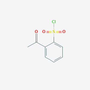 molecular formula C8H7ClO3S B14615731 2-Acetylbenzenesulfonyl chloride CAS No. 59522-81-5