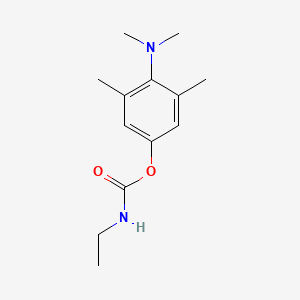 molecular formula C13H20N2O2 B14615752 4-(Dimethylamino)-3,5-dimethylphenyl ethylcarbamate CAS No. 60309-73-1