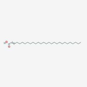 molecular formula C28H54O2 B14615785 Octacos-2-enoic acid CAS No. 59801-91-1