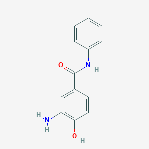 3-Amino-4-hydroxy-N-phenylbenzamide