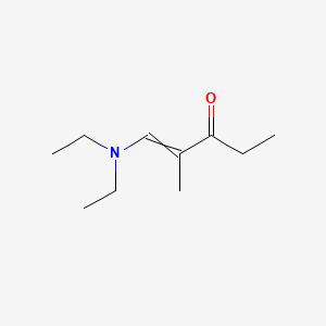 1-(Diethylamino)-2-methylpent-1-en-3-one