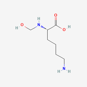 molecular formula C7H16N2O3 B14615868 Monomethylollysine CAS No. 60052-84-8