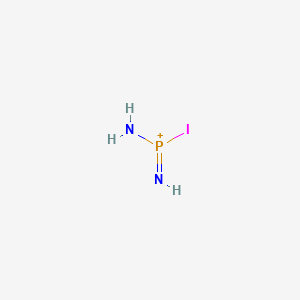 molecular formula H3IN2P+ B14615879 Amino(imino)iodophosphanium CAS No. 59730-26-6