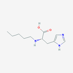 molecular formula C11H19N3O2 B14615939 N-Pentyl-L-histidine CAS No. 58813-22-2