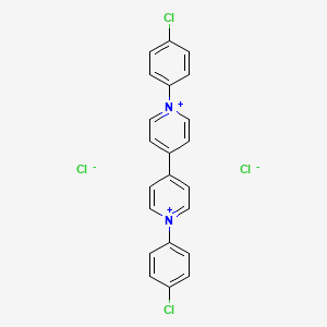 1,1'-Bis(4-chlorophenyl)-4,4'-bipyridin-1-ium dichloride