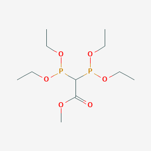 molecular formula C11H24O6P2 B14615990 Methyl bis(diethoxyphosphanyl)acetate CAS No. 58046-19-8