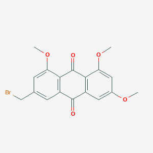 3-(Bromomethyl)-1,6,8-trimethoxyanthracene-9,10-dione