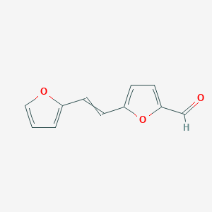 5-[2-(Furan-2-yl)ethenyl]furan-2-carbaldehyde