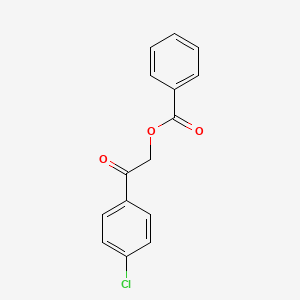 2-(4-Chlorophenyl)-2-oxoethyl benzoate