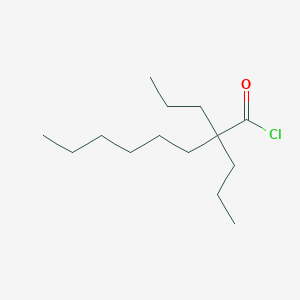 2,2-Dipropyloctanoyl chloride