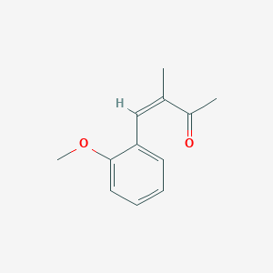 molecular formula C12H14O2 B14616068 (Z)-4-(2-methoxyphenyl)-3-methylbut-3-en-2-one CAS No. 60438-51-9