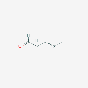 2,3-Dimethylpent-3-enal