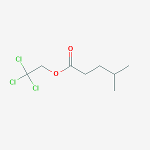 Pentanoic acid, 4-methyl, 2,2,2-trichloroethyl ester