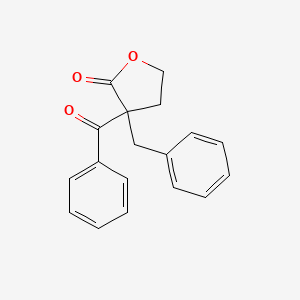 3-Benzoyl-3-benzyloxolan-2-one