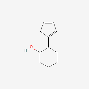 2-(Cyclopenta-1,3-dien-1-yl)cyclohexan-1-ol