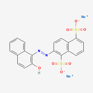 1,5-Naphthalenedisulfonic acid, 2-[(2-hydroxy-1-naphthalenyl)azo]-, disodium salt