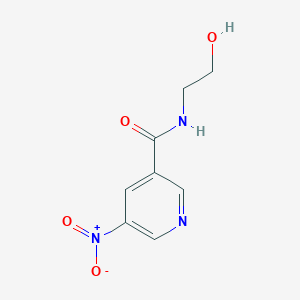 N-(2-Hydroxyethyl)-5-nitropyridine-3-carboxamide