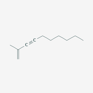 molecular formula C11H18 B14616373 1-Decen-3-yne, 2-methyl- CAS No. 58594-43-7