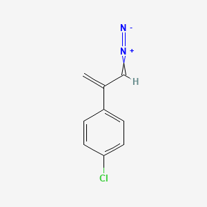 1-Chloro-4-(3-diazoprop-1-en-2-yl)benzene