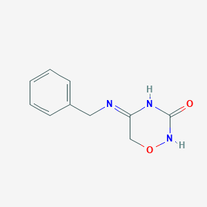 2H-1,2,4-Oxadiazin-3(6H)-one, 5-[(phenylmethyl)amino]-