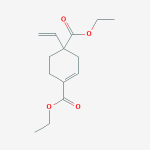 Diethyl 4-ethenylcyclohex-1-ene-1,4-dicarboxylate