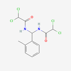 N,N'-[(2-Methylphenyl)methylene]bis(2,2-dichloroacetamide)