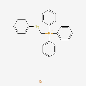 Phosphonium, triphenyl[(phenylseleno)methyl]-, bromide