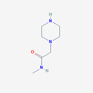 molecular formula C7H17Cl2N3O B1461647 N-甲基-2-哌嗪-1-基乙酰胺 CAS No. 39890-41-0