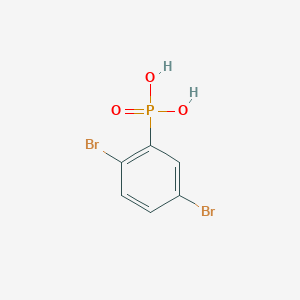 (2,5-Dibromophenyl)phosphonic acid