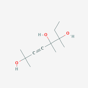 2,5,6-Trimethyloct-3-yne-2,5,6-triol