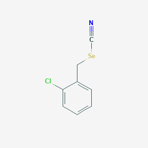 (2-Chlorophenyl)methyl selenocyanate