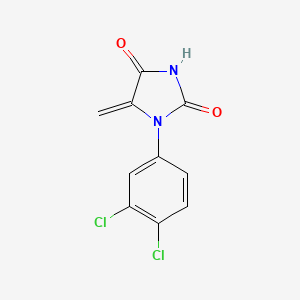 1-(3,4-Dichlorophenyl)-5-methylideneimidazolidine-2,4-dione