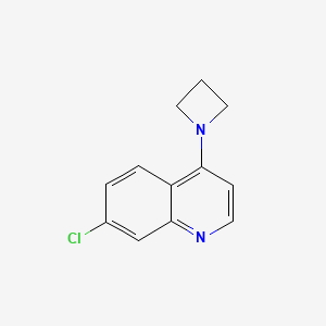 4-(Azetidin-1-yl)-7-chloroquinoline