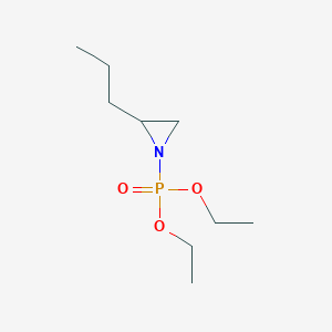 Diethyl (2-propylaziridin-1-yl)phosphonate